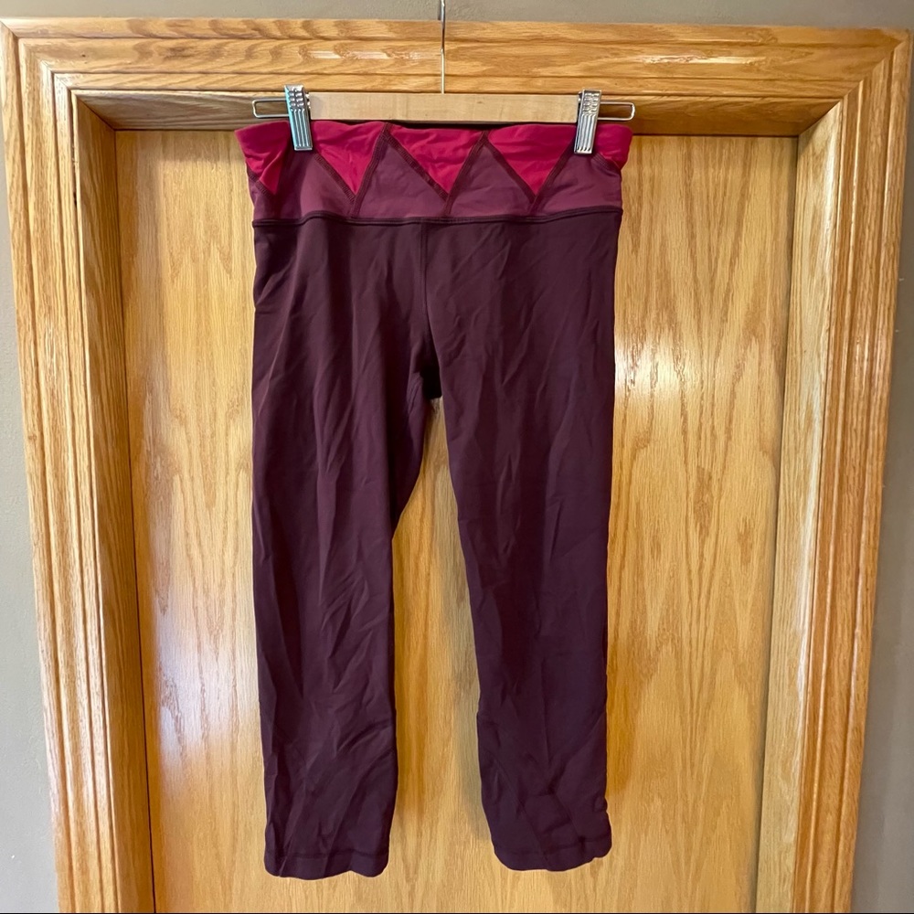 Lululemon Run Inspire Crop size 8